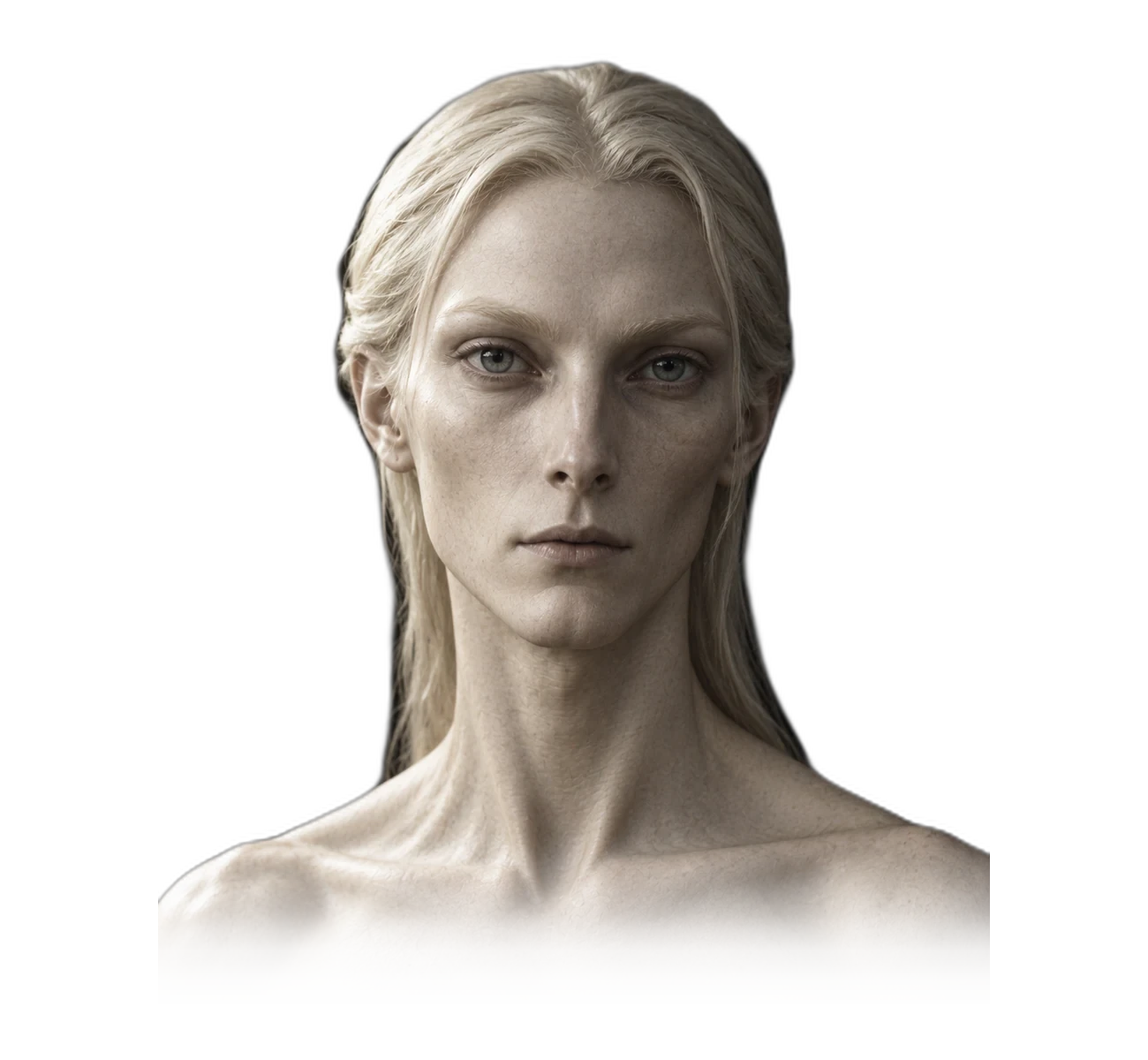 ALIENZ art study of the Nordic Humanlike form.