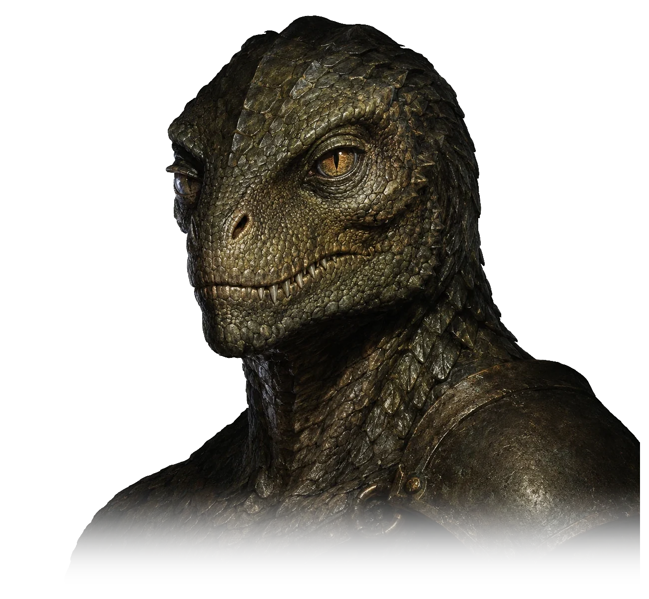 ALIENZ art study of the Scaled Reptilian Humanoid form.