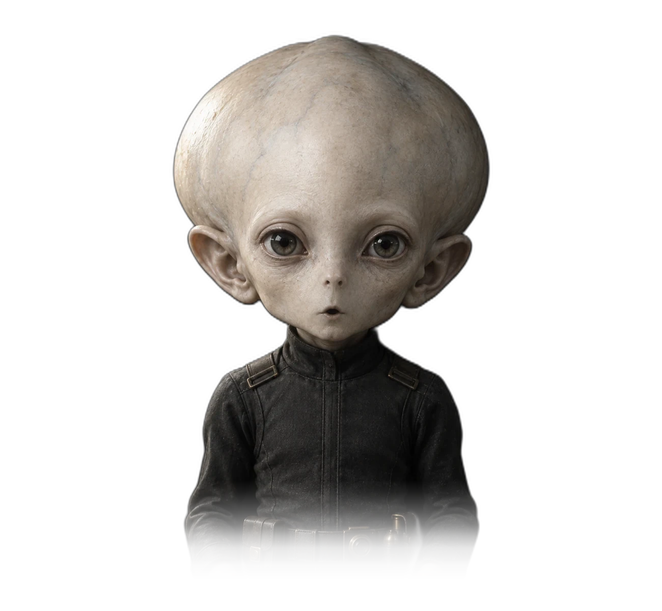 ALIENZ art study of the Valensole Compact Pale Suit-Wearer form.